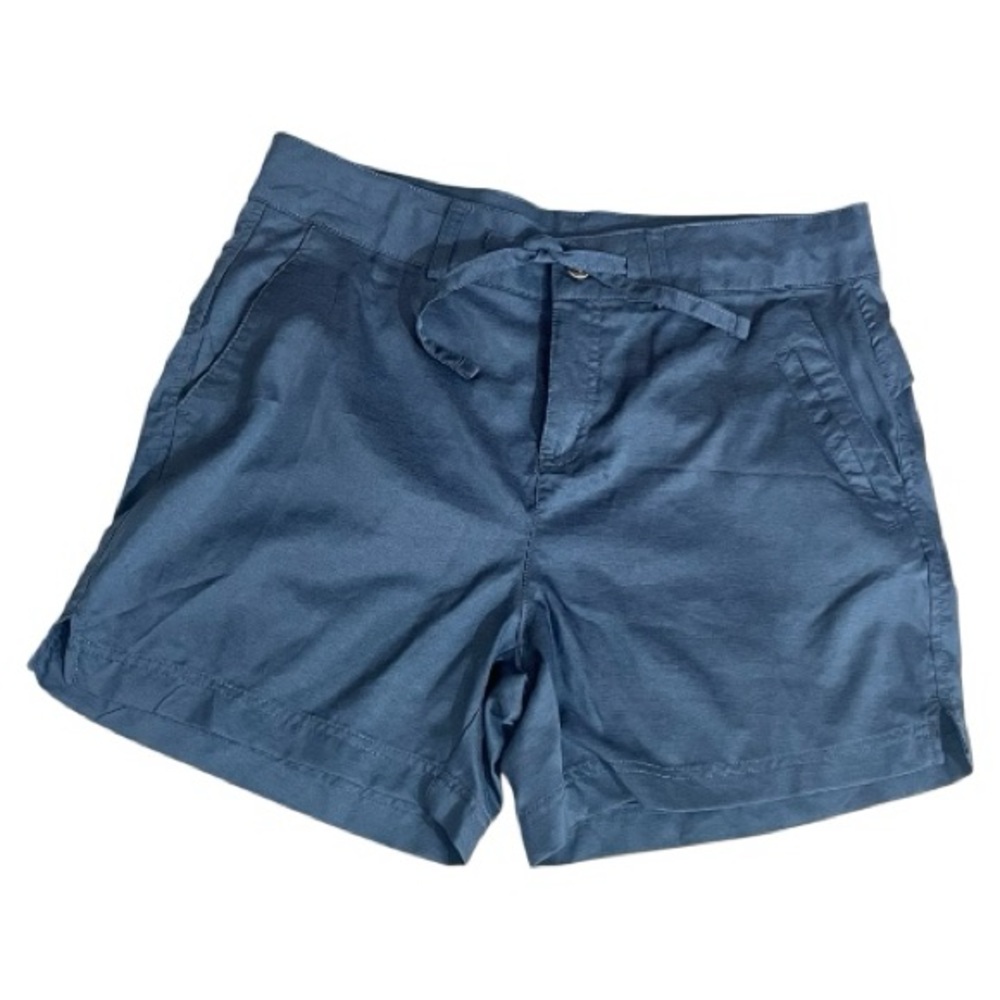 Magellan Outdoors Women’s Blue Hiking Shorts Size L Lightweight Drawstring